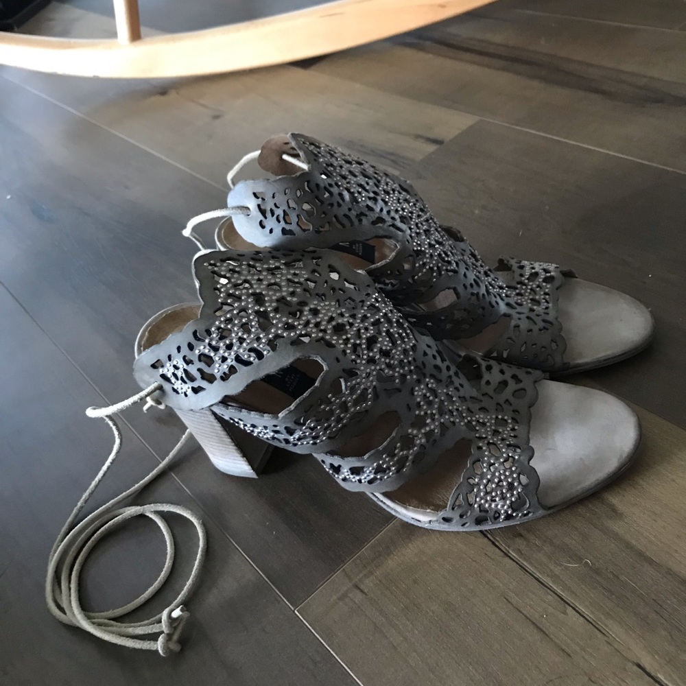 STEVEN by Steve Madden Ankle Tie Sandals